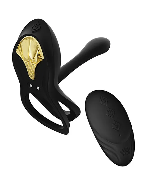 Zalo Anal ZALO Bayek Vibrating Couples Ring wRemote Obsidian Black Zalo Anal ZALO Bayek Vibrating Couples Ring wRemote Obsidian Black