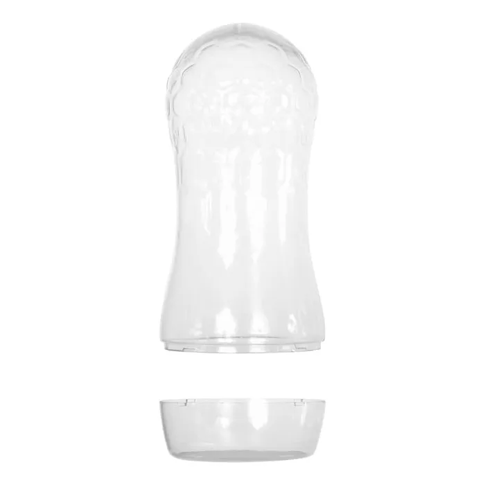 Zero Tolerance Twist Clear Stroker Male Masturbator Zero Tolerance Male Sex Toys