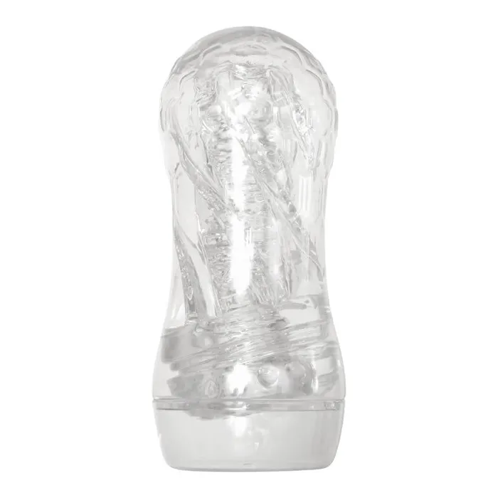 Zero Tolerance Twist Clear Stroker Male Masturbator Zero Tolerance Male Sex Toys